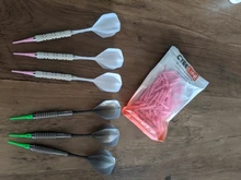 Darts Dartboard-Tip Sports-Needle Soft-Tip Cyeelife Throwing Indoor for 3pcs