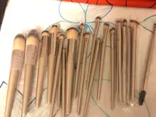 Concealer-Powder Makeup-Brushes-Kit Eyeshadow Blush Blending-Brush Cosmetic Champagne