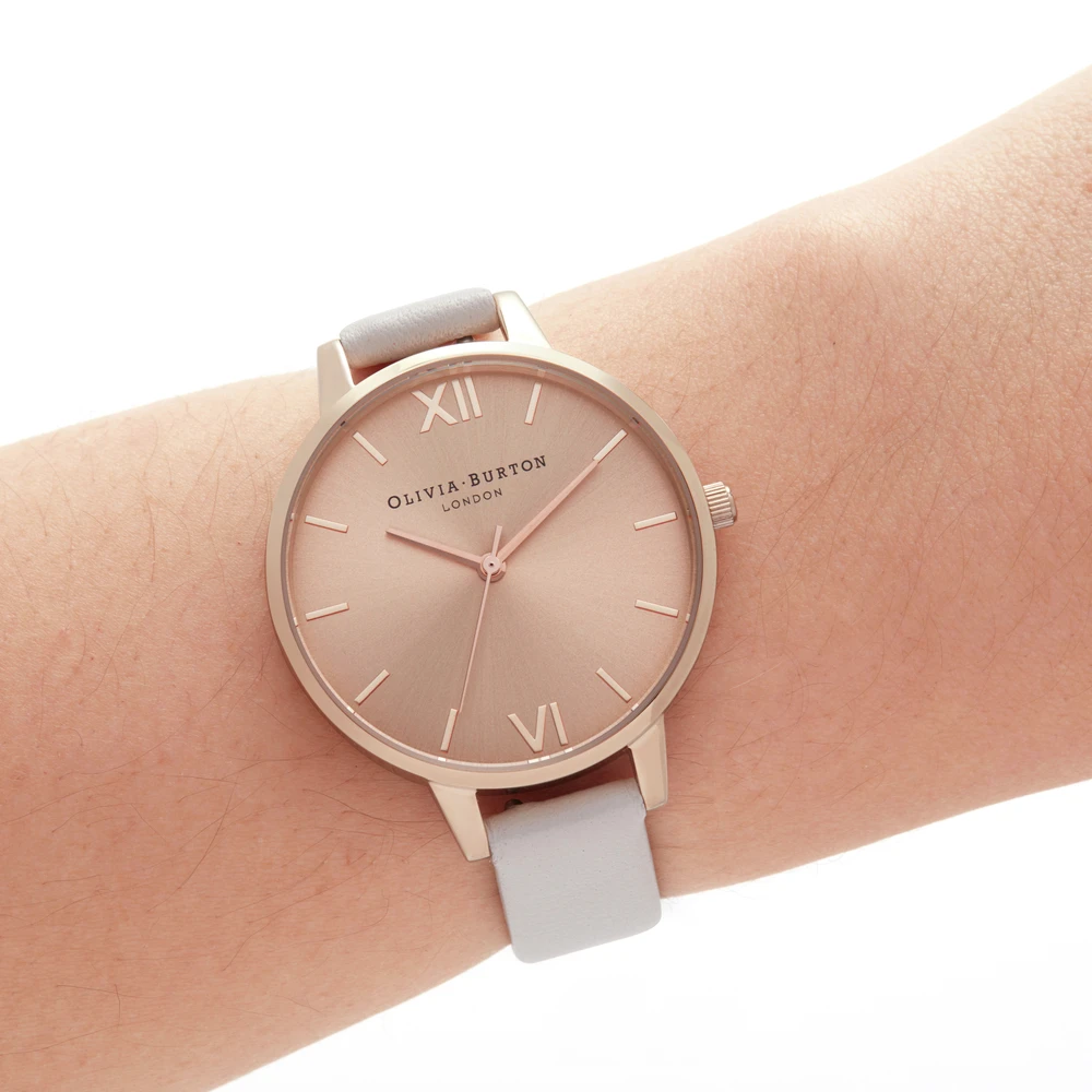 Наручные часы Olivia Burton OB16DE08 женские кварцевые на кожаном ремешке
