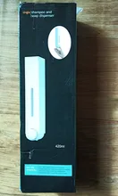 420ML Wall Mounted Bathroom Liquid Soap Dispenser Washing Lotion Hand Sanitizer