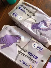 Guantes de nitrilo 100 unids/pack Xingyu púrpura comida grado impermeable alergia libre desechable seguridad guantes de nitrilo