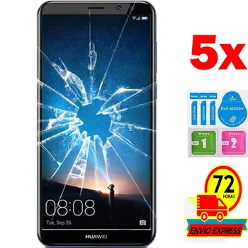 

5x Protectors Screen Tempered Glass for for HUAWEI MATTE 10 Lite (Not Full SEE INFO) KIT