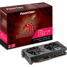 Видеокарта PowerColor Red Dragon AMD Radeon RX 5700XT 1905MHz 8192MB 14000MHz 256 bit[AXRX 5700XT 8GBD6-3DHR/OC]
