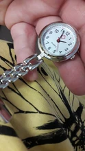Mini Mesa para enfermera de moda, reloj de bolsillo con Clip, broche de cadena, relojes para regalo, NIN668