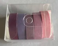 Morandi-conjunto de cintas Washi básicas, serie monocolor, cintas decorativas grabables para manualidades Diy, planificador de colección de recortes, 5 uds.