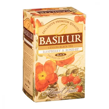 

Tea basilur "Magic Fruit-raspberry and rosehip", black with additives, 20 bags