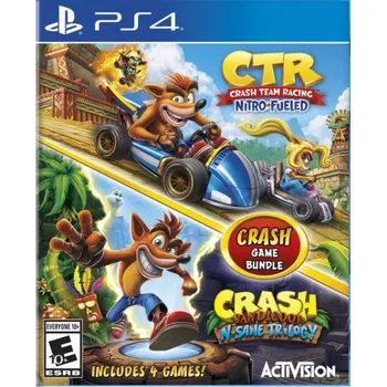 

Crash Bandicoot N game. Sane Trilogy & team racing Nitro-fueled (PS4) (Eng)