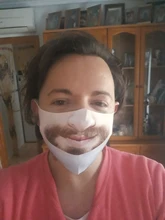 Mascarilla facial con estampado divertido para mujer, máscara de seguridad antipolvo sin costuras, lavable y reutilizable, 1/3/6