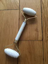 Rodillo de Jade de obsidiana, masajeador Gouache para cara, herramientas de cuidado para la piel Facial, corporal Natural, rodillos masajeadores de belleza