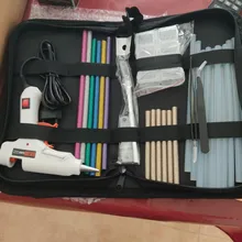 Juego de pistola de pegamento 6 en 1, herramienta de reparación de manualidades de fusión en caliente eléctrica, profesional, bricolaje, 110-240V, 20W, con palos de regalo, envío gratis