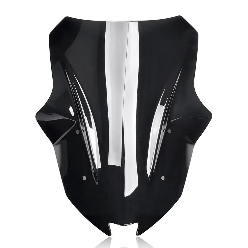 Для Kawasaki Ninja1000 Z1000SX лобовое стекло Ninja 1000 Летающий экран большой ветровой экран воздушный поток Ветер Дефлектор Летающий экран - Цвет: Smoke