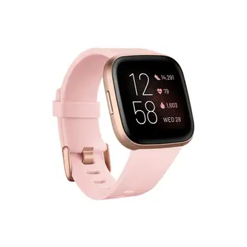 

Fitbit Versa 2 smartwatch Black, Rose gold AMOLED 3,55 cm (1.4 ")