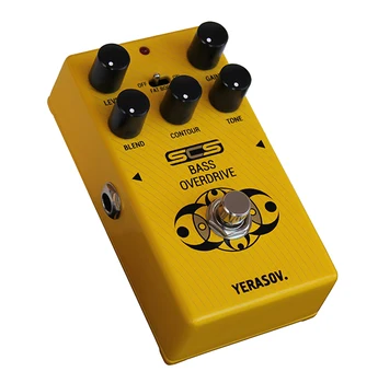 

Scs-od-10b bass overdrive effect pedal for bass guitars, yerasov