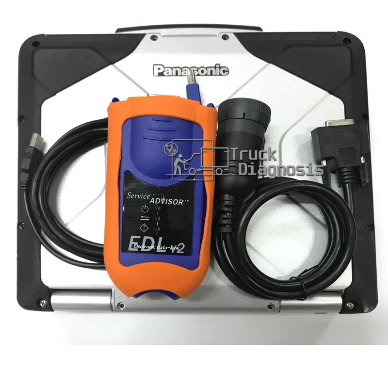 

CF19 Laptop with JD Service Advisor EDL v2 Electronic Data Link John Deer truck diagnostic Scanner