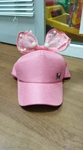 Mesh-Cap Snapback Sun-Hat Spring Rabbit-Ear Girls Kids Children Cute Summer Pearl Big-Bow