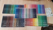 Brutfuner/48/72/120/160/180 profesional de Color de aceite lápices de Madera Suave acuarela lápiz de dibujo materiales para dibujo y Bellas Artes