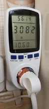 Medidor de potencia Digital de 220V CA EU, medidor de potencia LCD, vatímetro de toma de corriente, medidor de energía Kwh, FR, US, UK, AU, BR, Analizador de potencia de salida