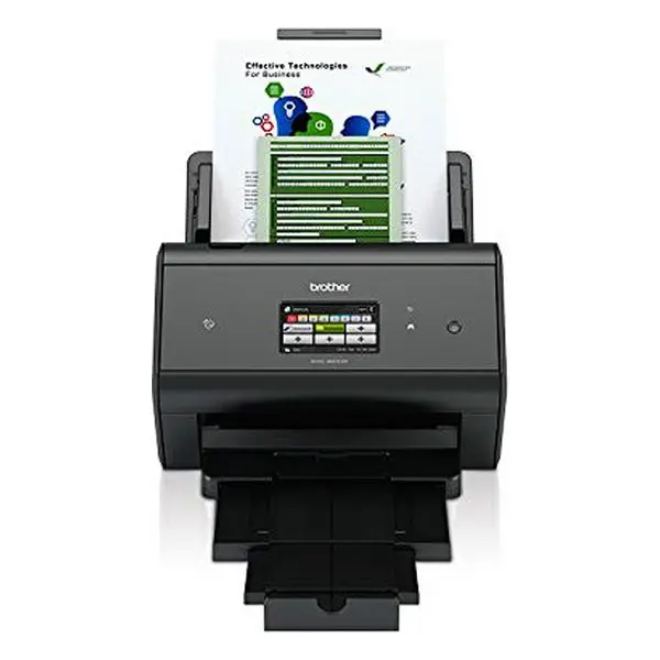 Wi-Fi/сеть двойной сканер лица Brother ADS-3600 50 ppm 1200 точек/дюйм LAN WiFi черный