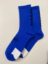 Nuevo Calcetines de calcetines de hombre para correr deporte de senderismo Calcetines de fútbol de función de compresión calcetines de la rodilla de alta