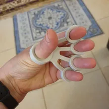 Expansor de mano de silicona para entrenamiento con los dedos, bandas de resistencia para fuerza, ejercicio de muñeca, Fitness, 1 Uds.