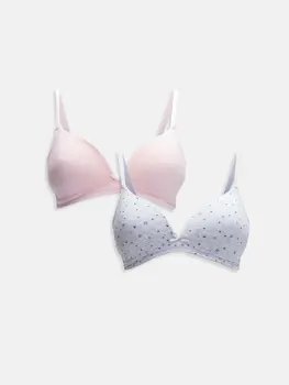 

Cotton T-Shirt Bra 2'li