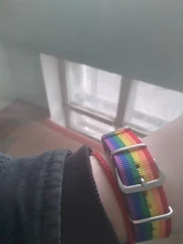 Ins-Pulseras tejidas con arcoíris para hombres y mujeres, pulseras LGBT para homosexuales, bisexuales, tejidas, trenzadas, orgullo, joyería de amistad
