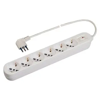 

PP2516 extension cords and multiple 6 socket (e) internal AC White