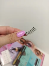 MB3K 5 magnético pestañas naturales con 3D imán hecho a mano 8 Uds magnético pestañas pinzas de visón pestañas faux cils magnetiqu