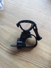 Soporte para linterna de bicicleta con rotación de 360 grados, Clip ajustable para lámpara de luz de bicicleta