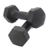 Set de 2 Mancuernas con Revestimiento de Vinilo | Ejercicio Fitness | Entrenamiento en Casa | Gimnasio | Pesos de 0.5 a 6 Kg ► Foto 2/6