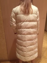 Coat Long-Jacket Double-Sided-Down Winter Women Parkas Snow-Outwear Fitaylor Warm Plus-Size