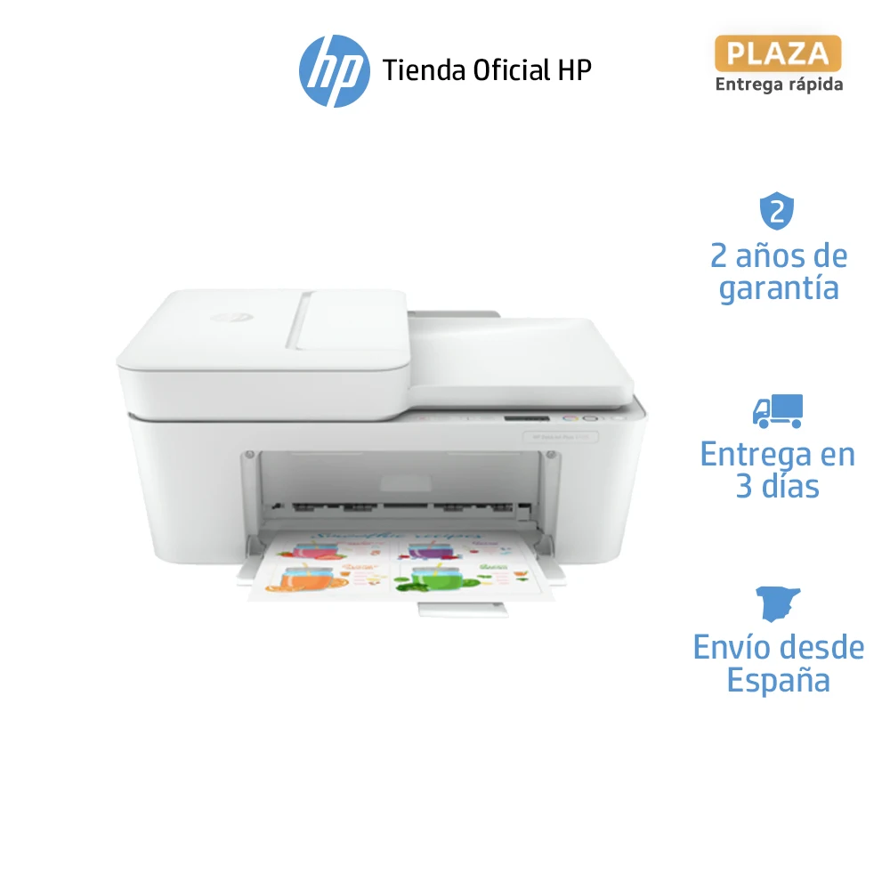 Impresora multifunción HP ENVY 6020 (5SE16B) A4, Wifi, escanea y copia,  10/7 ppm, compatible Instant Ink, color blanco|Impresoras| - AliExpress