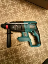 Hammer-Drill Electric-Hammer Cordless Battery--Case Rechargeable Rotary 18V Without