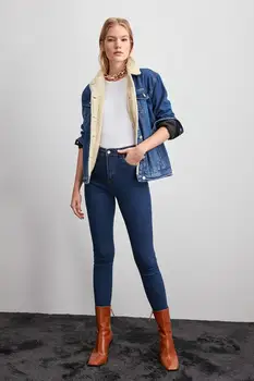 

Trendyol High Waist Skinny Jeans TWOAW20JE0365