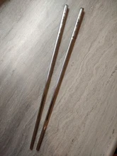 Dragon Chopsticks Tableware Sushi Metal Stainless-Steel Chinese Iron Vacclo Anti-Skid