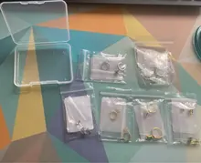 BOAKO-pendientes de plata de ley 925 con zirconia cúbica, pendientes Piercing con zirconia cúbica, color morado, para mujeres