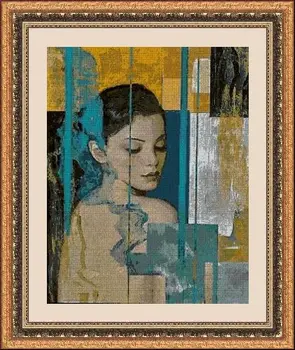 

CROSS STITCH KIT PANDATHREAD MODERN AND SURREAL 33249