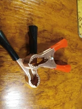 Connector-Plug Battery Caravan Alligator-Clips Test-Lead-Clips Power Crocodile Black