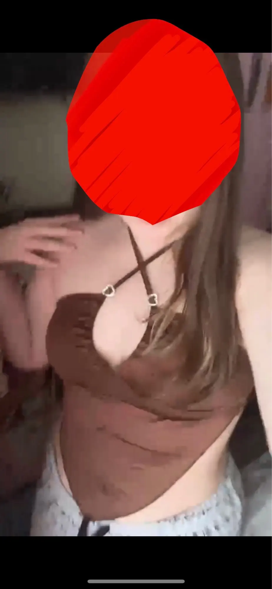 Vintage Brown Halter Camisole Crop Top photo review