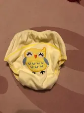 Pantalones de entrenamiento para bebé, pañales reutilizables de algodón, paño impermeable, lavables, pantalones de aprendizaje de bambú, 5 uds.