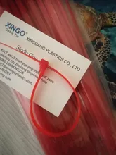 200mm puede hacerse Cable de plásticos de color bridas para cables reutilizables UL Rohs aprobado lazo de Nylon tirantes paquete lazos 100 Uds