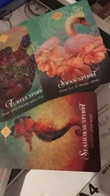 Las cartas del Tarot cubierta juegos inglés versión Tarot tarjeta el espíritu Animal Oracle juego de mesa para fiesta de la Familia Diversión jugando juegos