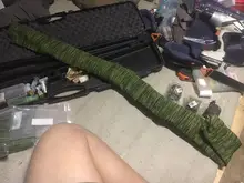 Case Sock Cover-Bag Protection Hunting-Sleeve Fishing-Rod Rifle-Shooting Tactical Silicone