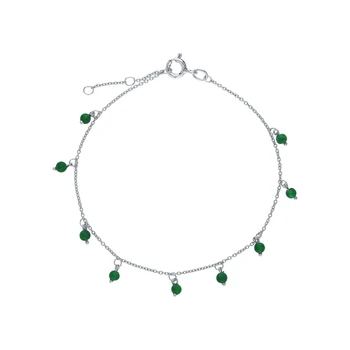 

Silver Bracelet with agate sunlight sample 925