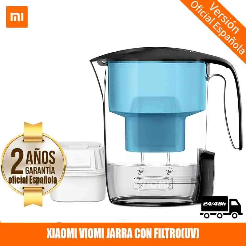  -Warranty Square-Jug with water filters with multiple effects disinfection UV smart Xiaomi Youpin-B - 4000036617706