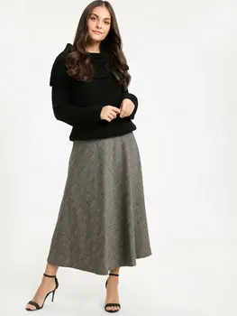 

Jacquard Circular Skirt