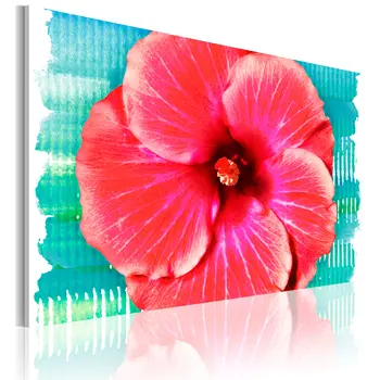 

Table-Hawaiian flower-60x40