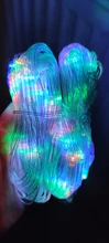 Light Curtain Led-Net Fairy-String Mesh Garden-Decoration Garland Outdoor Christmas-3x2m