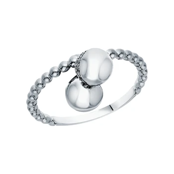 

Silver ring with cubic zirconia sunlight sample 925