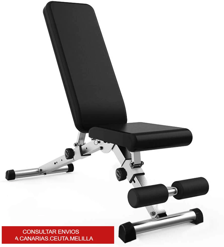 

Declinated/inclined adjustable folding muscle Bank/abs with resistance rope